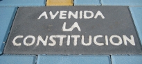 Grabado sobre baldosa